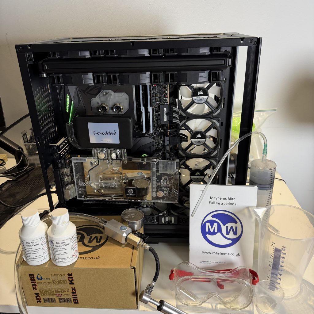 Custom PC water cooling system build and maintenance in Kuala Lumpur