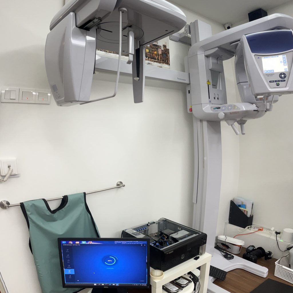 IT setup and system configuration for dental X-ray machine and workstation in Kuala Lumpur