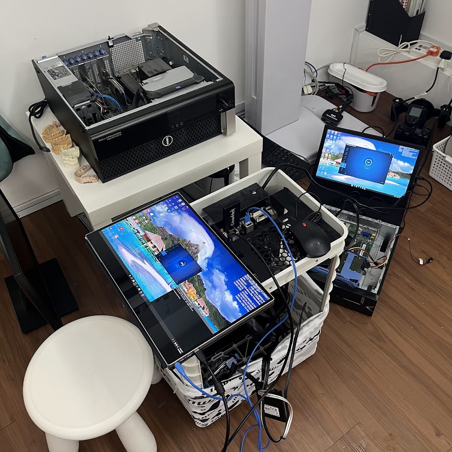 Multiple PC troubleshooting and repair setup for IT support in Subang Jaya by PCWorkTech
