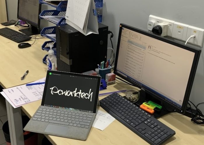 PCWorkTech office workstation providing IT support services in Malaysia